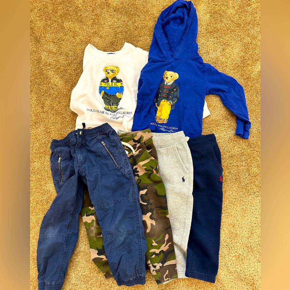 Lot of 4T boys Polo Ralph Lauren